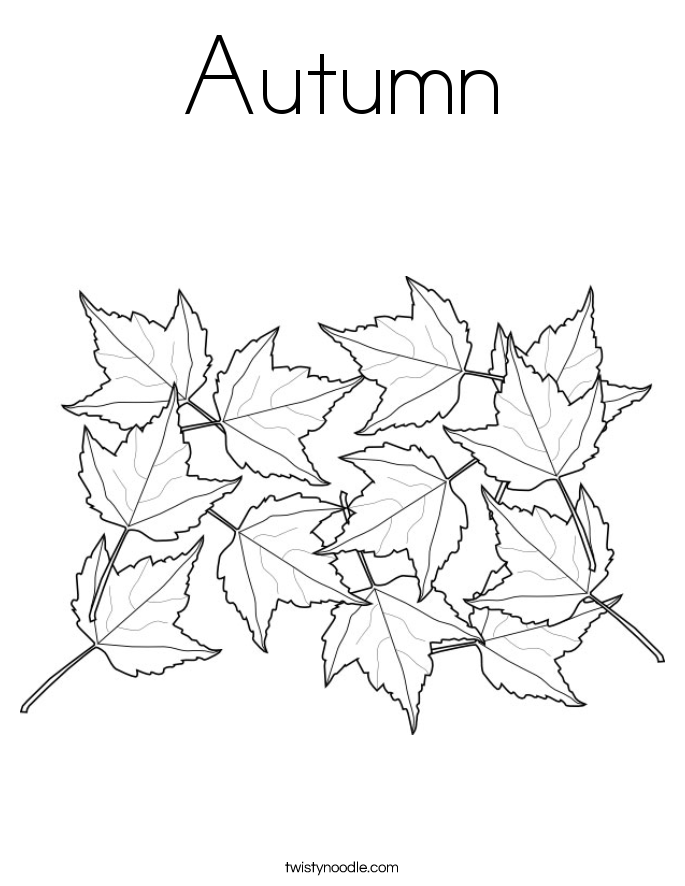 Autumn Coloring Page 685x886 Autumn Coloring Page