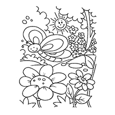 230x230 Top 35 Free Printable Spring Coloring Pages Online