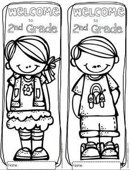 268x350 Free Welcome To Any Grade {Pre K Through 6th Grade} Coloring