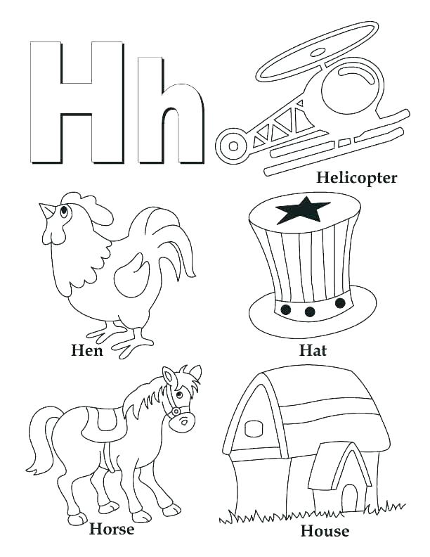 612x792 Letter Y Coloring Page