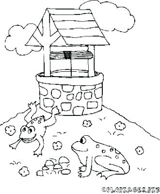 330x400 Well Coloring Page Coloring Pages For Kids Winter