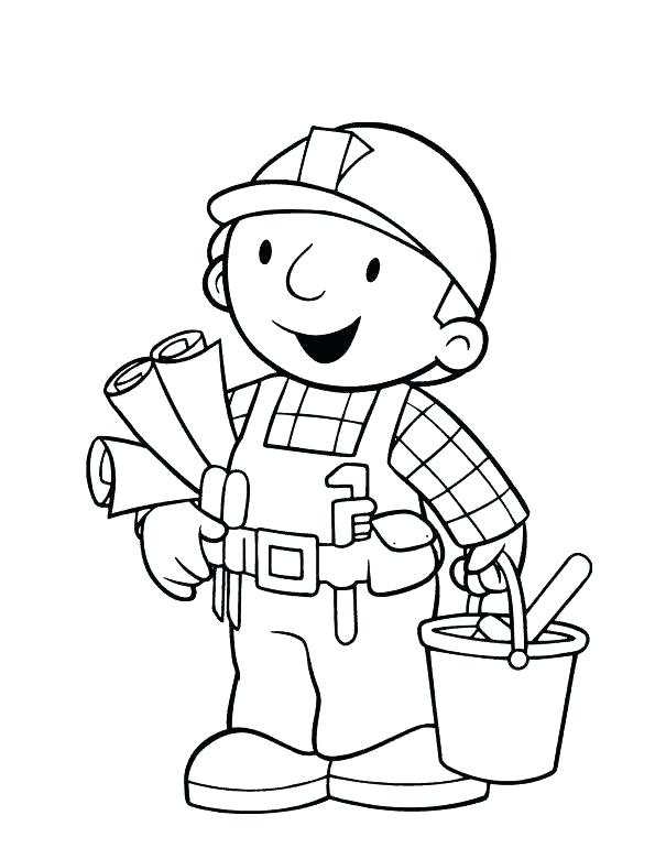595x770 Bob The Builder Coloring Pages Bob The Builder Coloring Pages Free