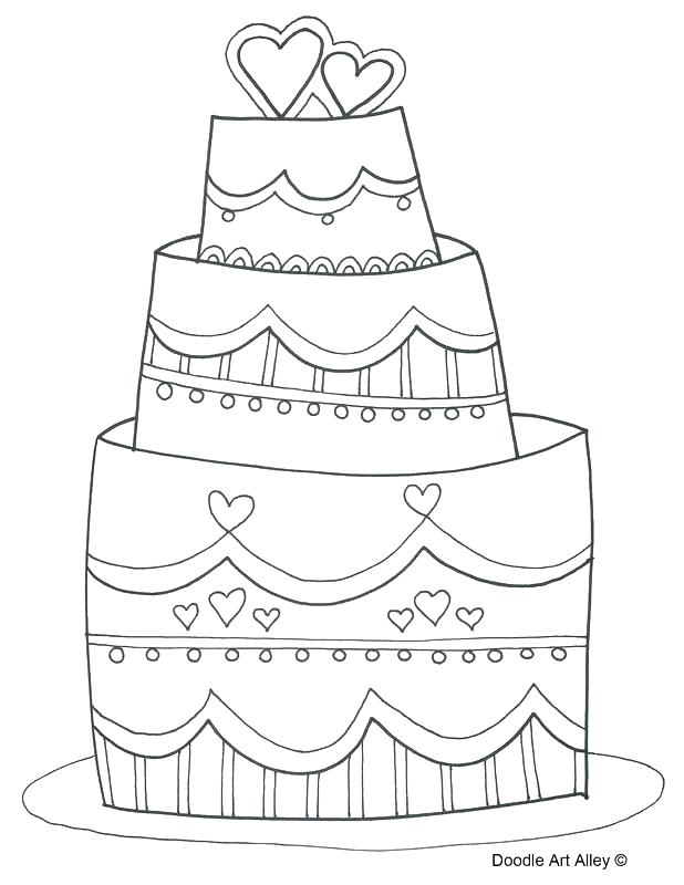 618x800 Wedding Cake Coloring Pages Wedding Coloring Pages Wedding Cake
