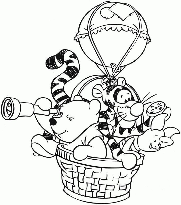 736x832 59 Best Winnie The Pooh Coloring Pictures Images