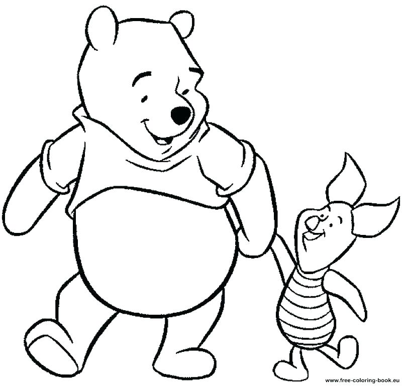 800x769 Baby Winnie The Pooh Coloring Pages The Pooh Coloring Pages Pooh