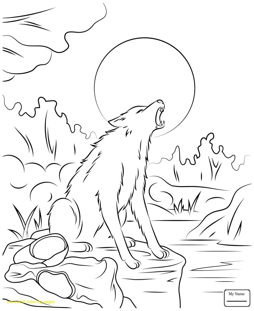 836x1024 Incredible Coloringages Werewolves Werewolf With Freerintable