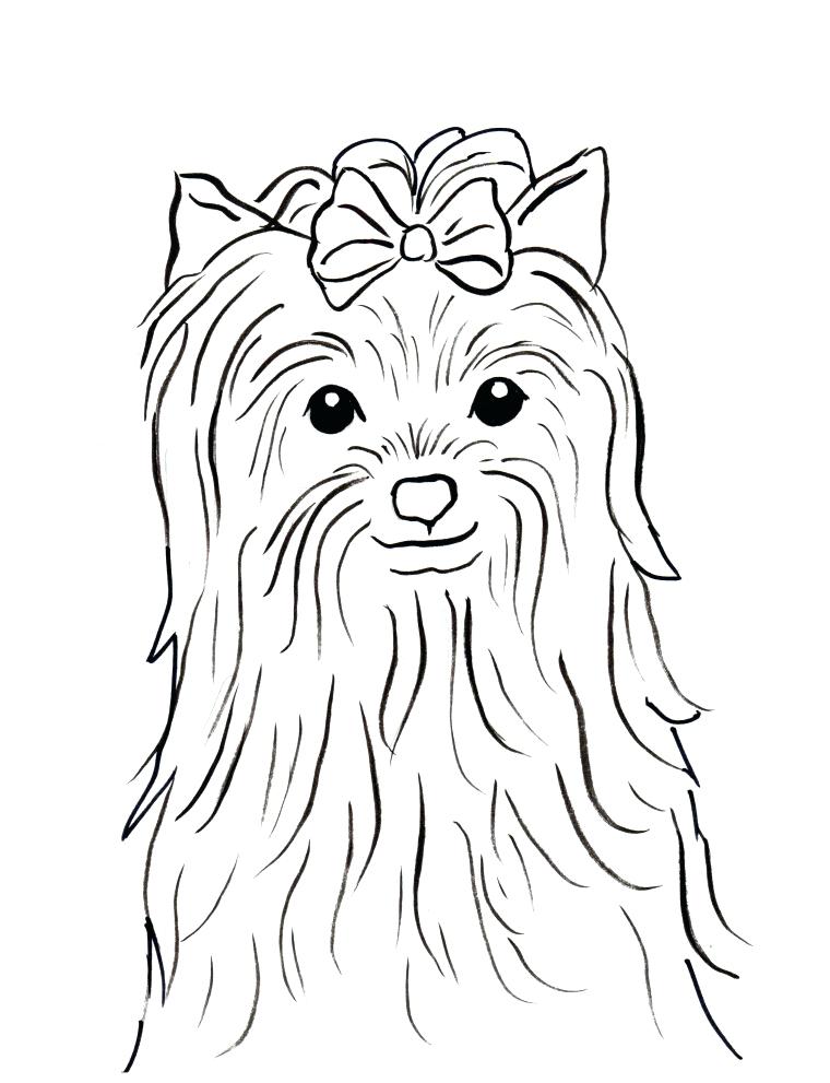 West Highland Terrier Coloring Pages at GetColorings.com | Free ...