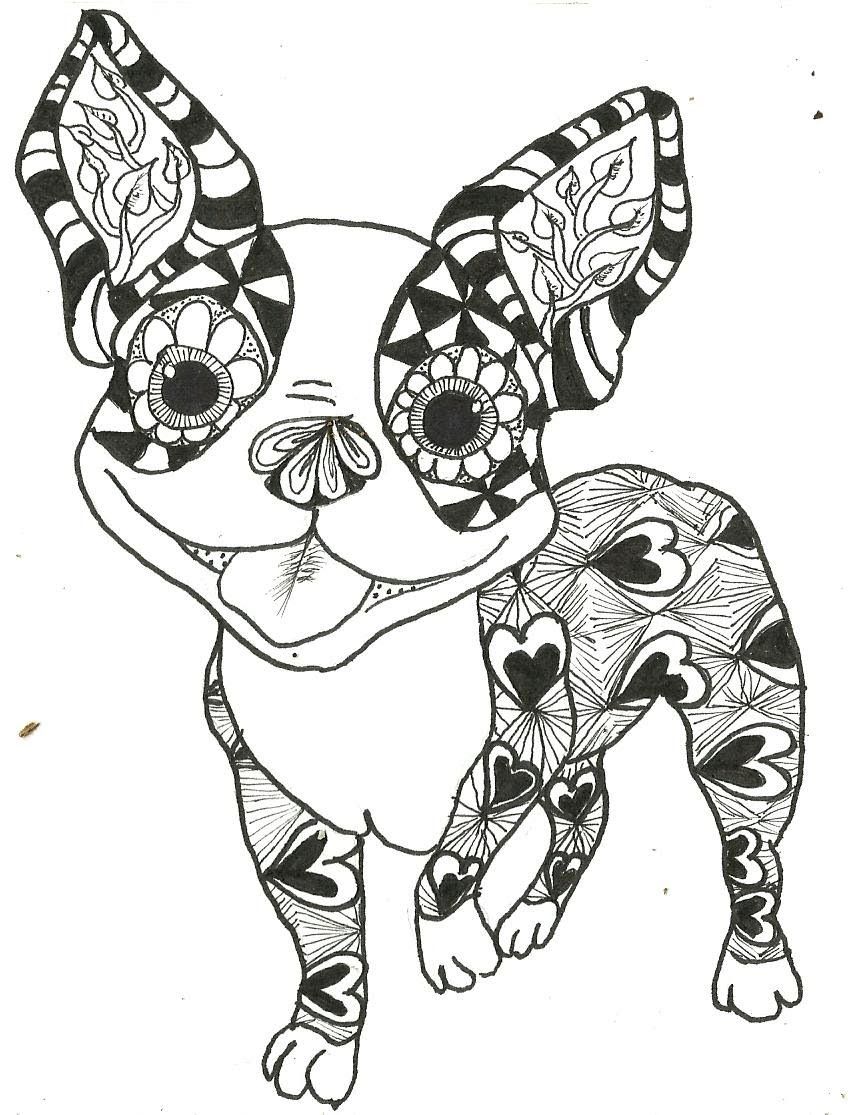 Boston Terrier Coloring Page 848x1115 Boston Terrier Coloring Page