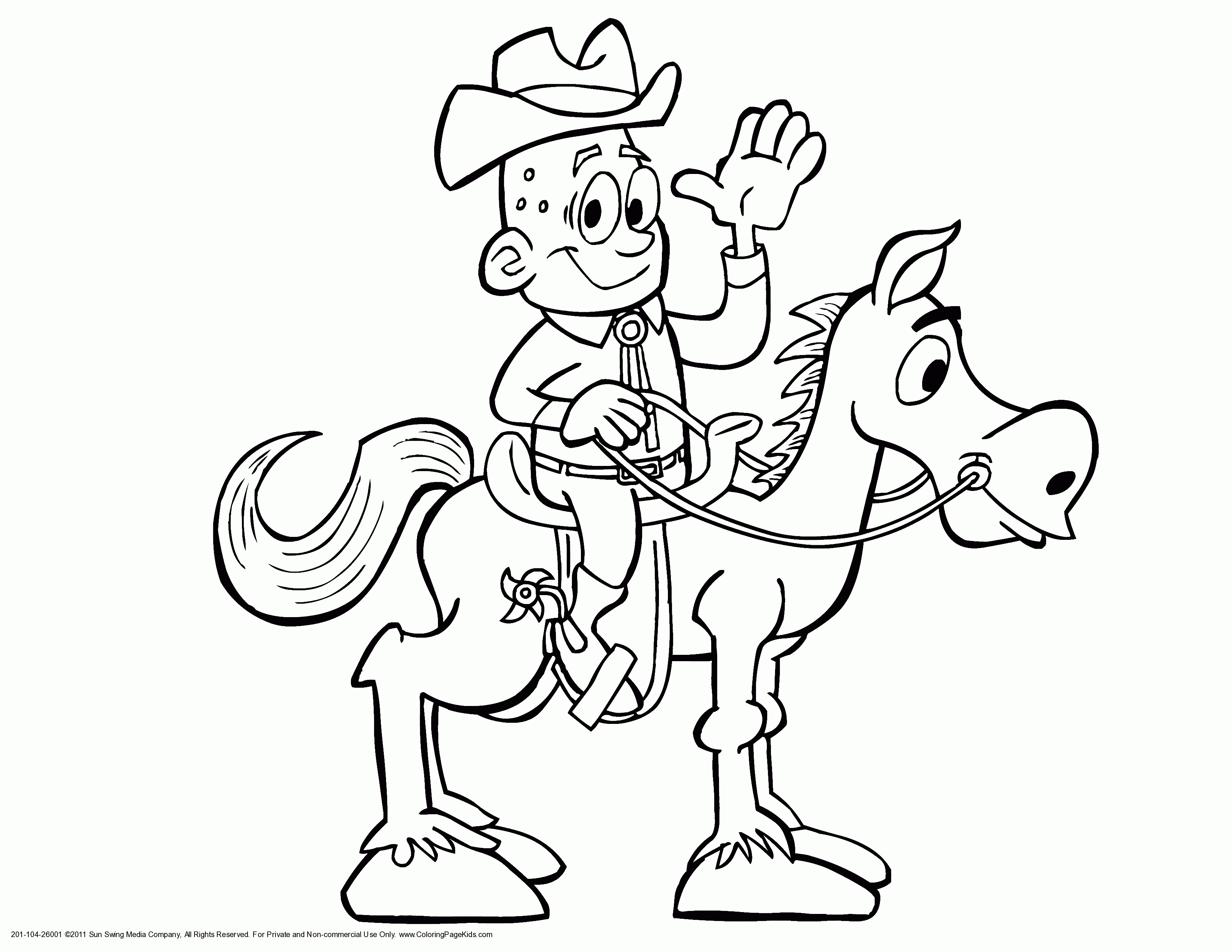 3300x2550 Wild West Coloring Page 2 Funny Coloring To Print