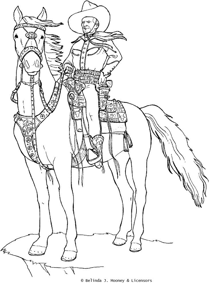 Coloring Pages Cowboy4.jpg Color The West 729x987 Coloring Pages Cowboy4.jpg Color The West