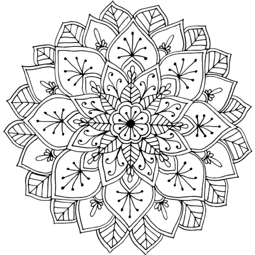 525x525 This Mandala Was Drawn While The Artist Was Camping Near Hopetoun