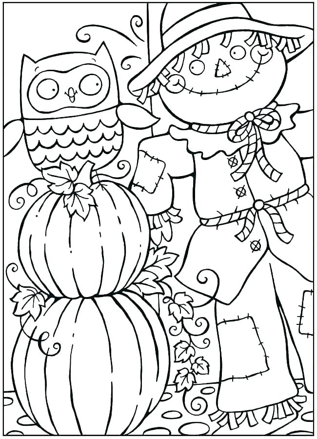 650x900 Coloring Pages Fall Thanksgiving Wheat Coloring Page Fall Leaves