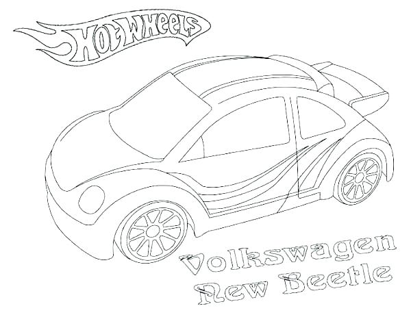 600x463 Hot Wheel Coloring Pages
