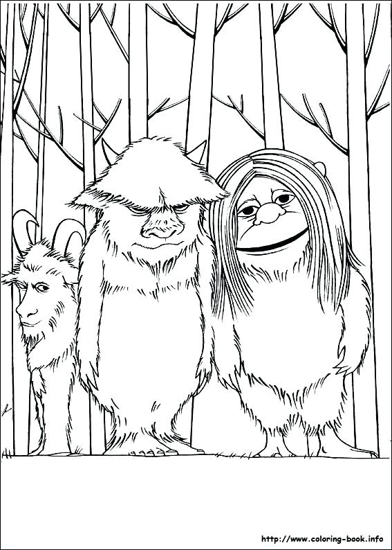 567x794 Where The Wild Things Are Characters Coloring Pages Teaching