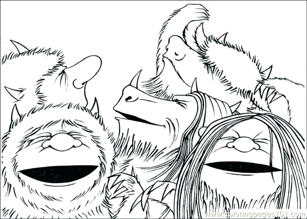 Where The Wild Things Are Coloring Pages Astounding Where The Wild 1024x730 Where The Wild Things Are Coloring Pages Astounding Where The Wild