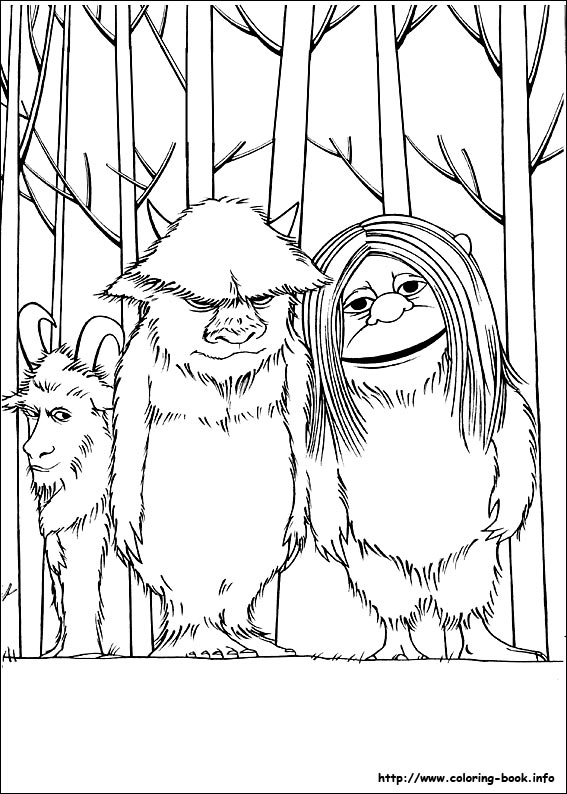 Where The Wild Things Are Coloring Picture 567x794 Where The Wild Things Are Coloring Picture