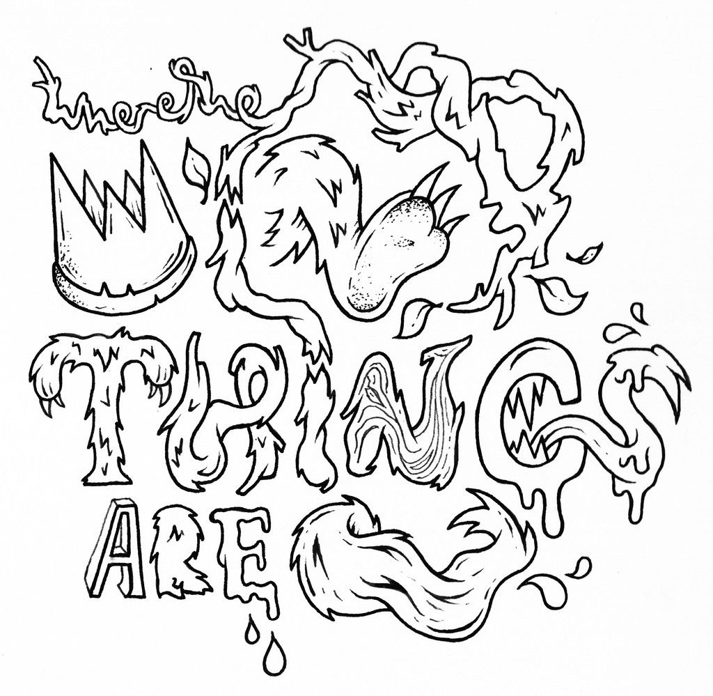 Where The Wild Things Are Coloring Pages Free Az Intended 1024x999 Where The Wild Things Are Coloring Pages Free Az Intended