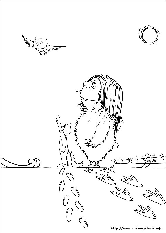 The Wild Things Are Coloring Picture 567x794 The Wild Things Are Coloring Picture