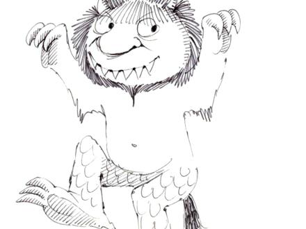 Where The Wild Things Are Coloring Page Where The Wild Things Are 440x330 Where The Wild Things Are Coloring Page Where The Wild Things Are
