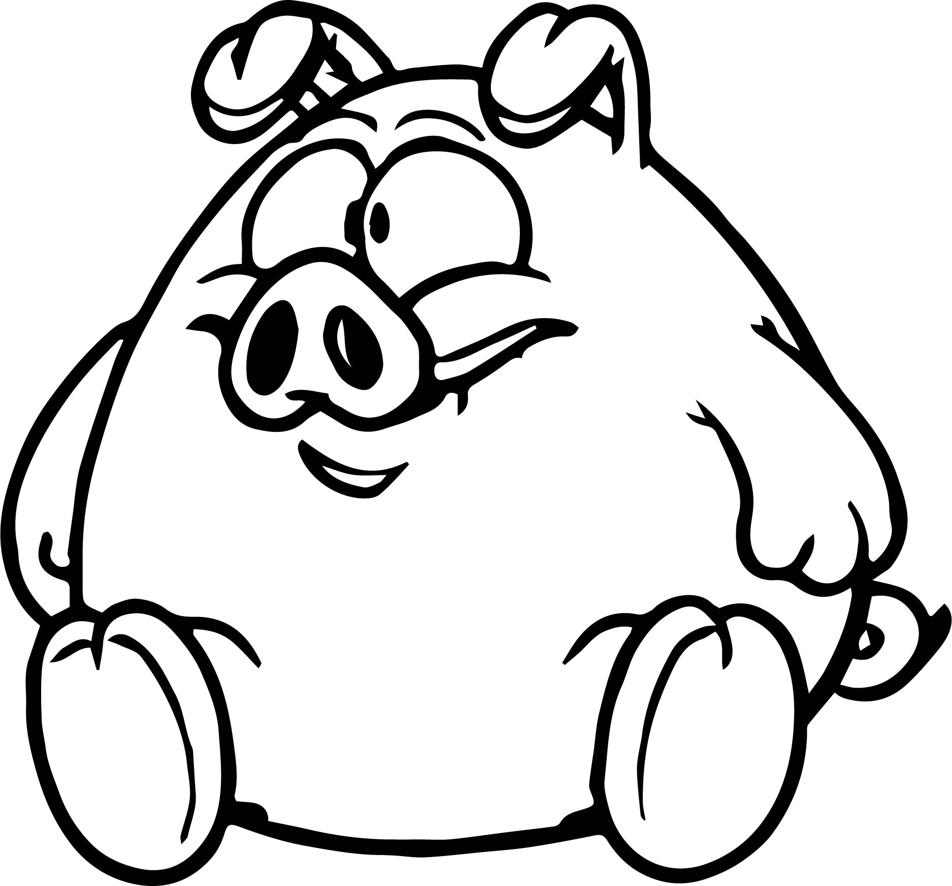 Whinney The Pooh Coloring Pages