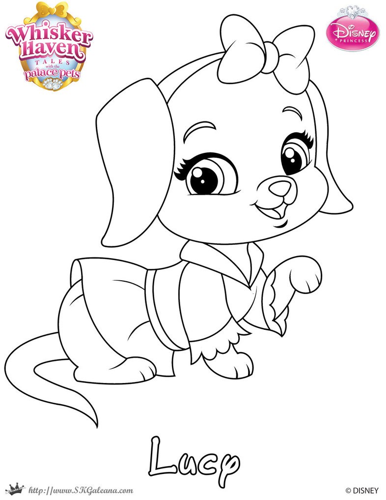 786x1017 Lucy Coloing Page From Whisker Haven By Skgaleana