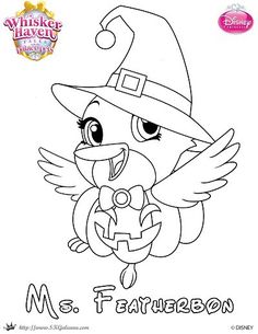 236x305 Mr Chow Halloween Coloring Page From Palace Pets Mr Chow, Palace