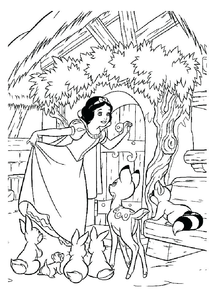 700x991 Snow White And The Seven Dwarfs Coloring Pages 7 Dwarfs Coloring