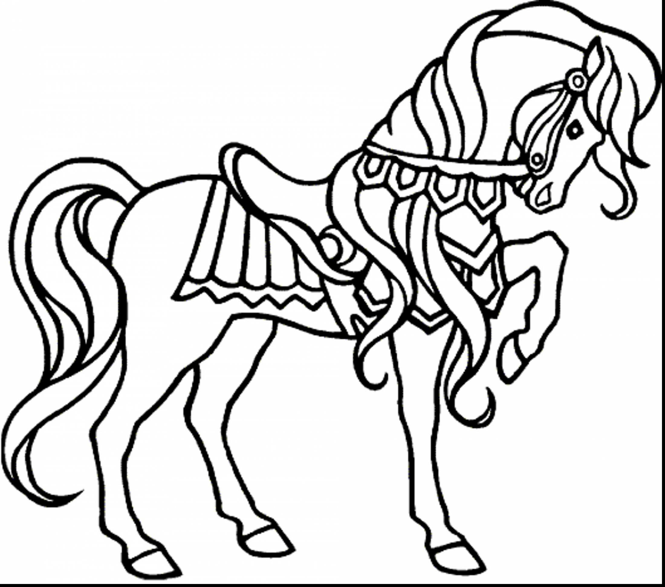 2200x1941 Awesome Coloring Pages Carousel Horses