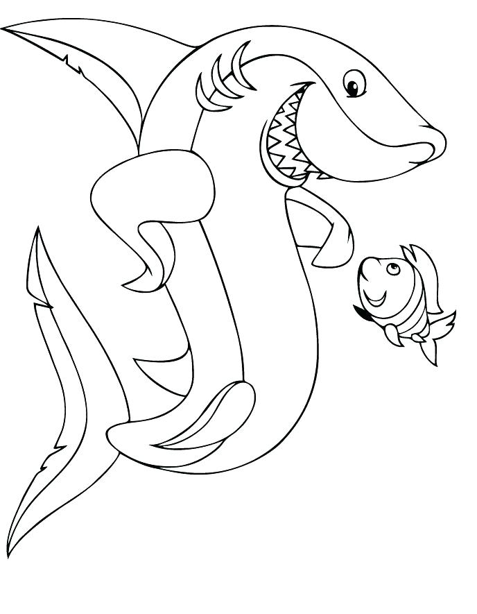 688x885 Megalodon Shark Coloring Pages Great White Shark Coloring Pictures