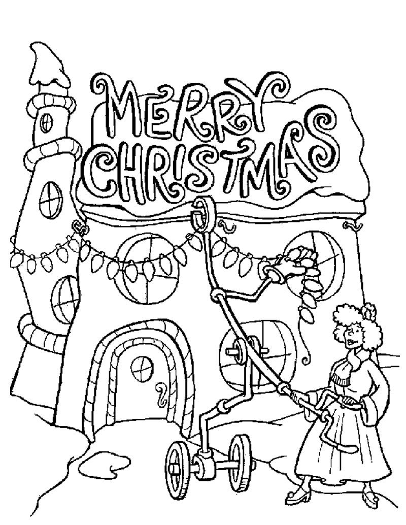 Christmas Lights Coloring Pages. Grinch Teacher. 800x1034 Christmas Lights Coloring Pages. Grinch Teacher.