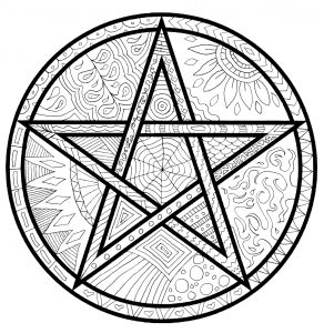 292x300 938 Best Pagan Coloring Pages Images On Coloring Books