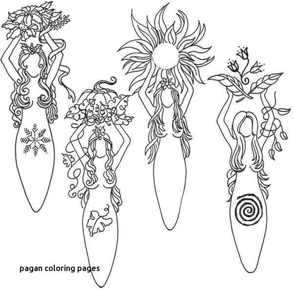 Pagan Coloring Pages 600x600 Pagan Coloring Pages