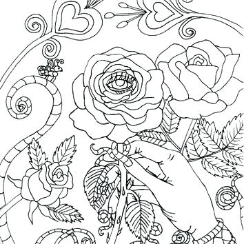 Wiccan Coloring Pages Coloring Pages Evil Eye Rose Coloring Page 354x354 Wiccan Coloring Pages Coloring Pages Evil Eye Rose Coloring Page
