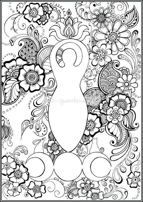 Wiccan Coloring Pages Pagan Mandala Coloring Pages New Mandala 570x802 Wiccan Coloring Pages Pagan Mandala Coloring Pages New Mandala