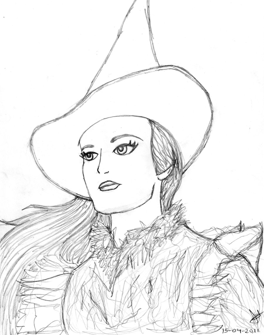 Wicked Musical Coloring Pages 900x1140 Wicked Musical Coloring Pages