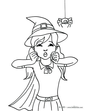 Witch Coloring Pages Sorceress Holds A Frog Witch Frightened By 363x470 Witch Coloring Pages Sorceress Holds A Frog Witch Frightened By