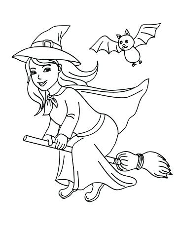 Wicked Witch Of The West Coloring Pages at GetColorings.com | Free ...