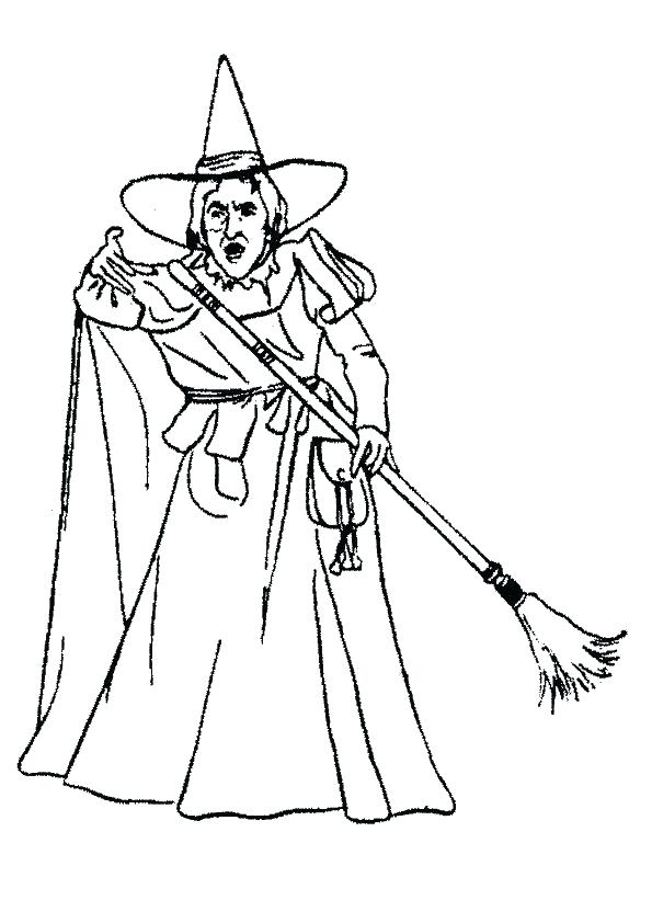 Wicked Witch Of The West Coloring Pages Wicked Witch Drawing 595x842 Wicked Witch Of The West Coloring Pages Wicked Witch Drawing