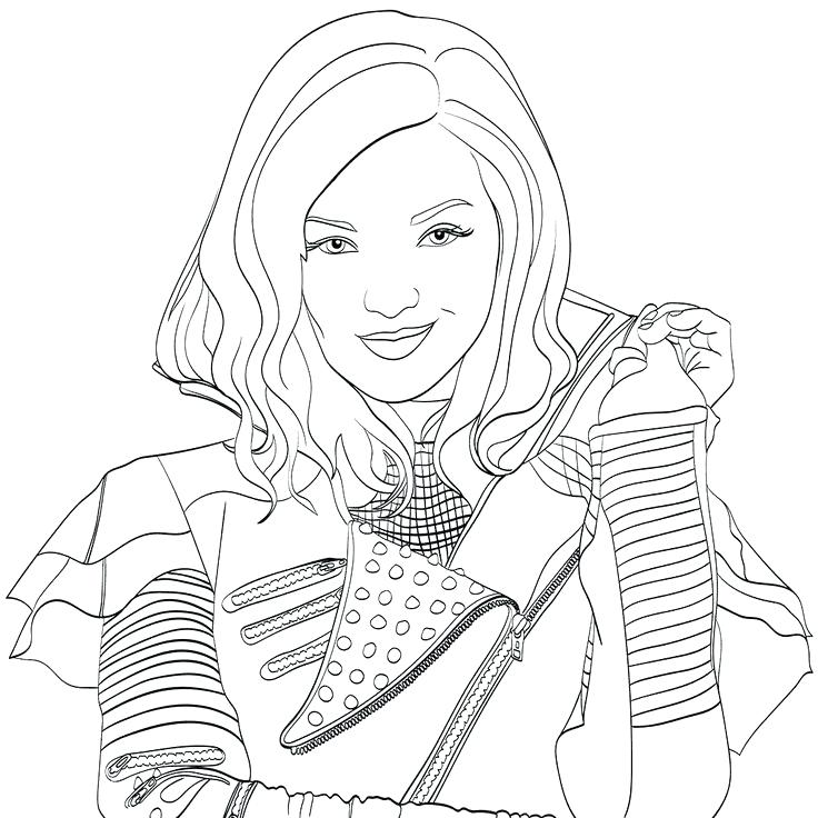 Beautiful Descendants 2 Coloring Pages And Descendants Wicked 736x736 Beautiful Descendants 2 Coloring Pages And Descendants Wicked