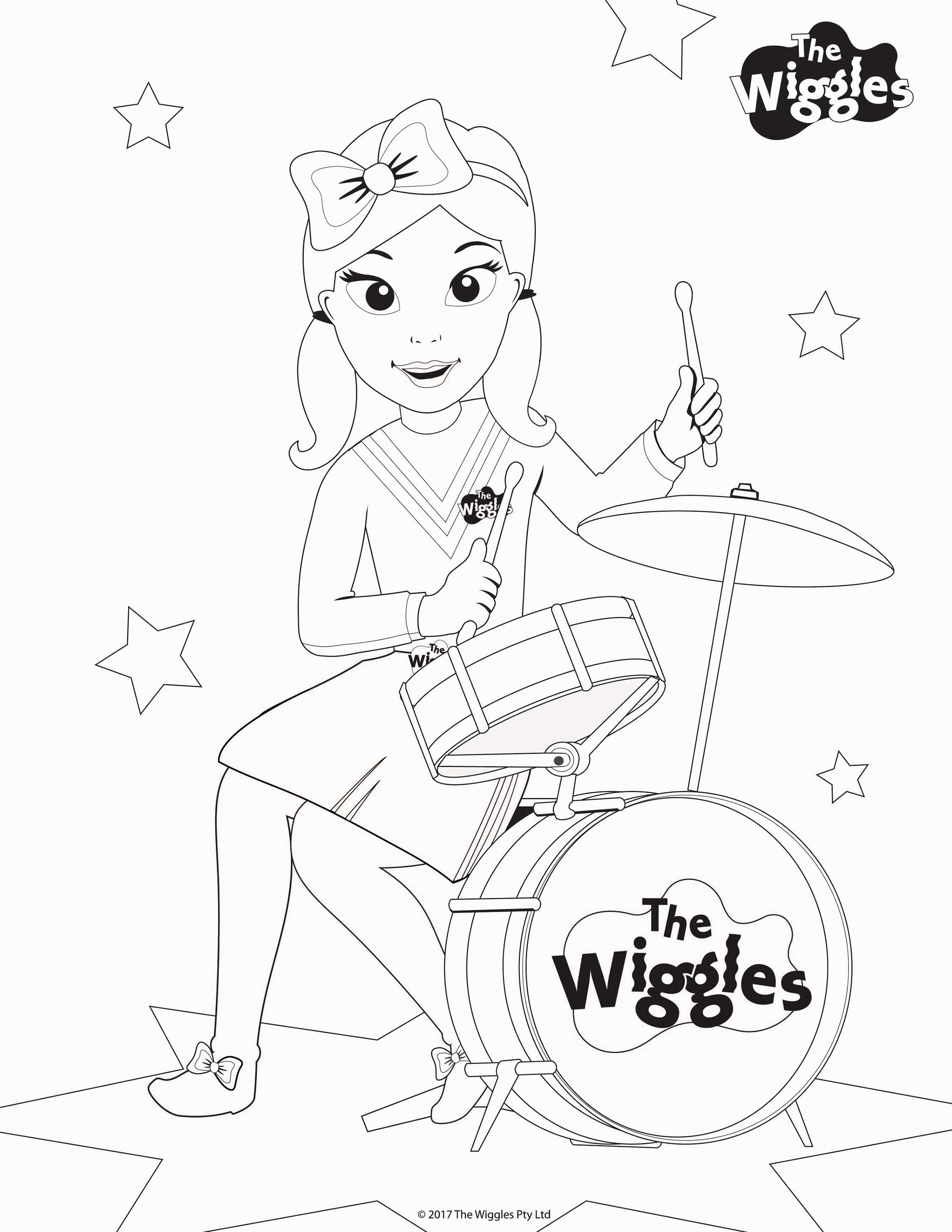 Free Printable Wiggles Coloring Pages For Kids Throughout 2550x3300 Free Printable Wiggles Coloring Pages For Kids Throughout