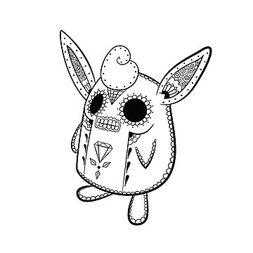 360x360 Wigglytuff De Los Muertos Pokemon Amp Day Of The Dead Mashup By