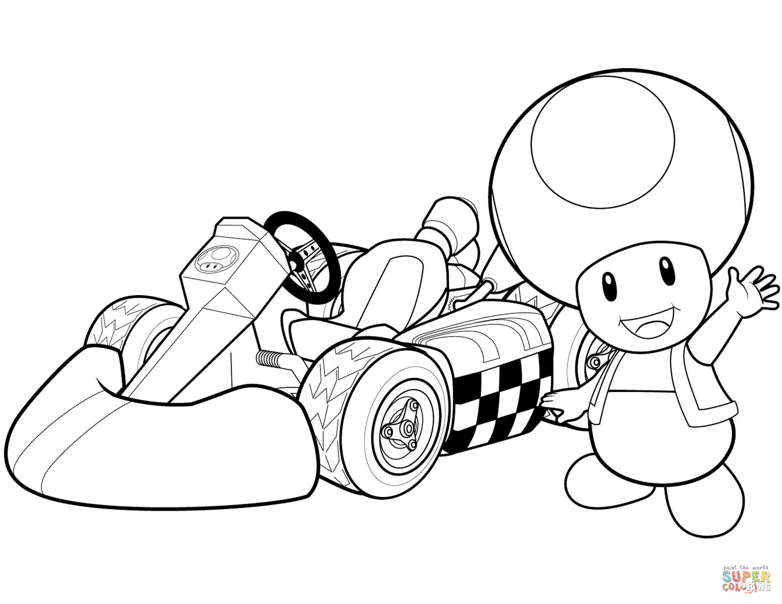 Challenge Toad Coloring Pages In Mario Kart Wii Page Free 1550x1197 Challenge Toad Coloring Pages In Mario Kart Wii Page Free