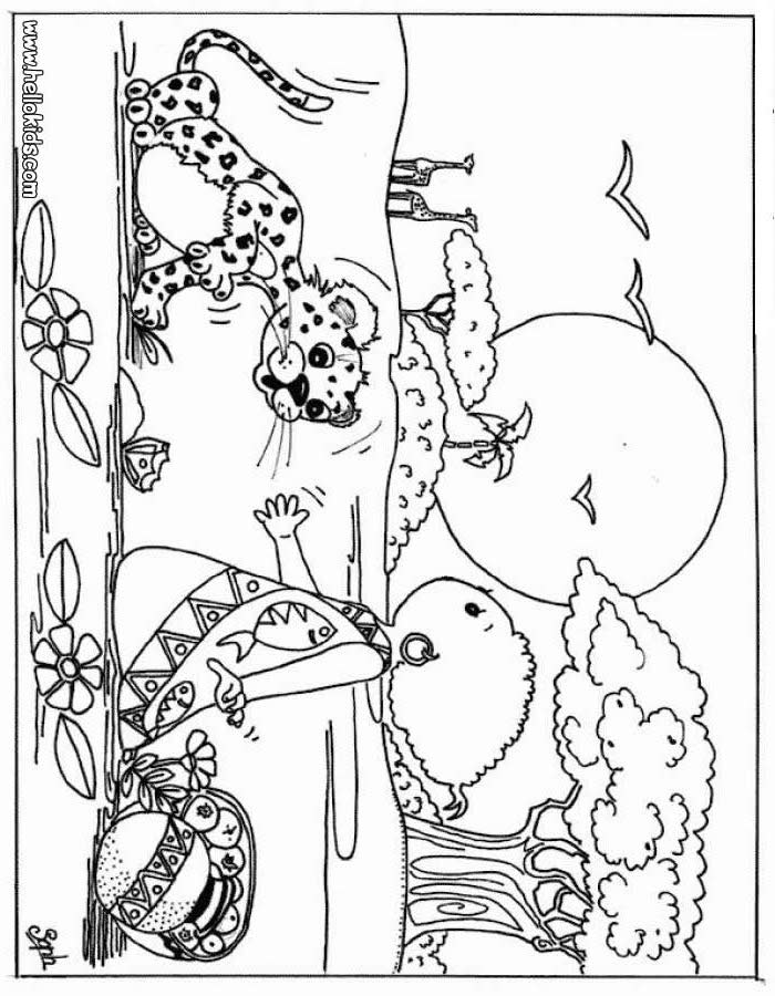 Wild Animal Coloring Pages 700x900 Wild Animal Coloring Pages