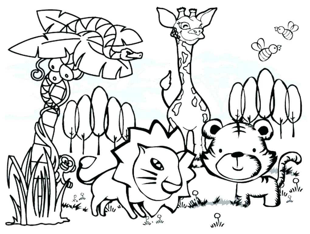 Wildlife Animals Colouring Pages Wild Animals Coloring Pages Wild 1020x768 Wildlife Animals Colouring Pages Wild Animals Coloring Pages Wild