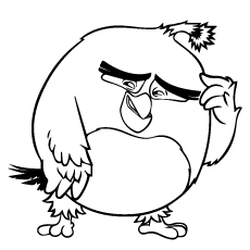 230x230 Top 40 Free Printable Angry Birds Coloring Pages Online