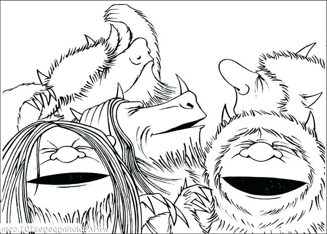 Where The Wild Things Are Coloring Page Index Coloring Pages Wild 650x464 Where The Wild Things Are Coloring Page Index Coloring Pages Wild