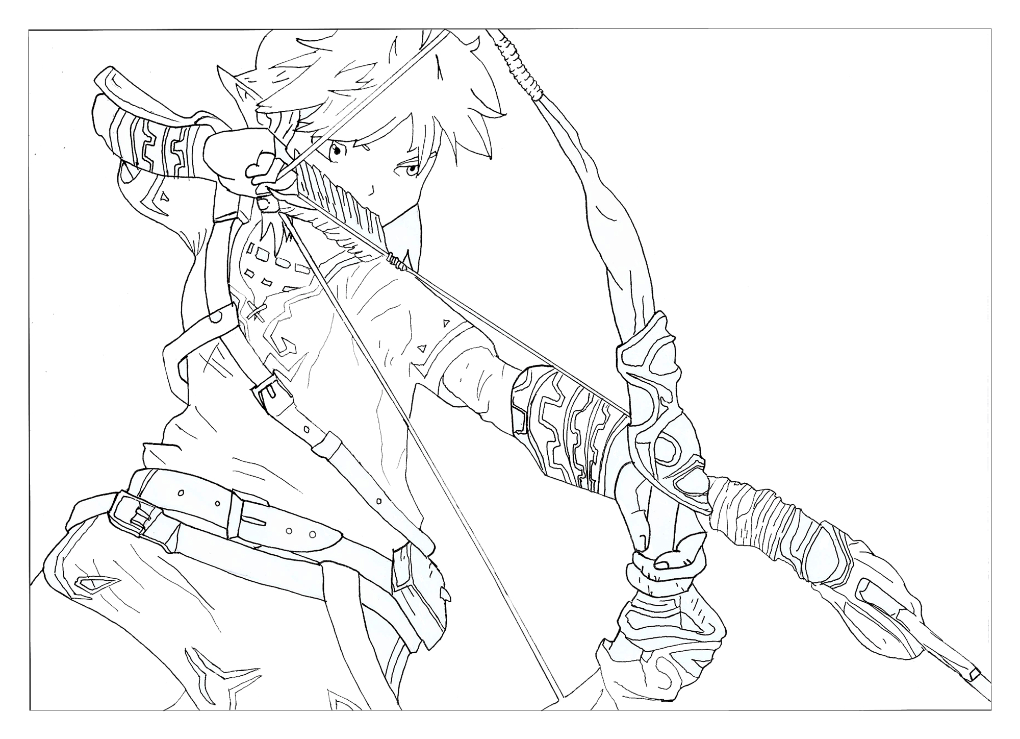 Manga Link Breath Of Wild 2000x1448 Manga Link Breath Of Wild