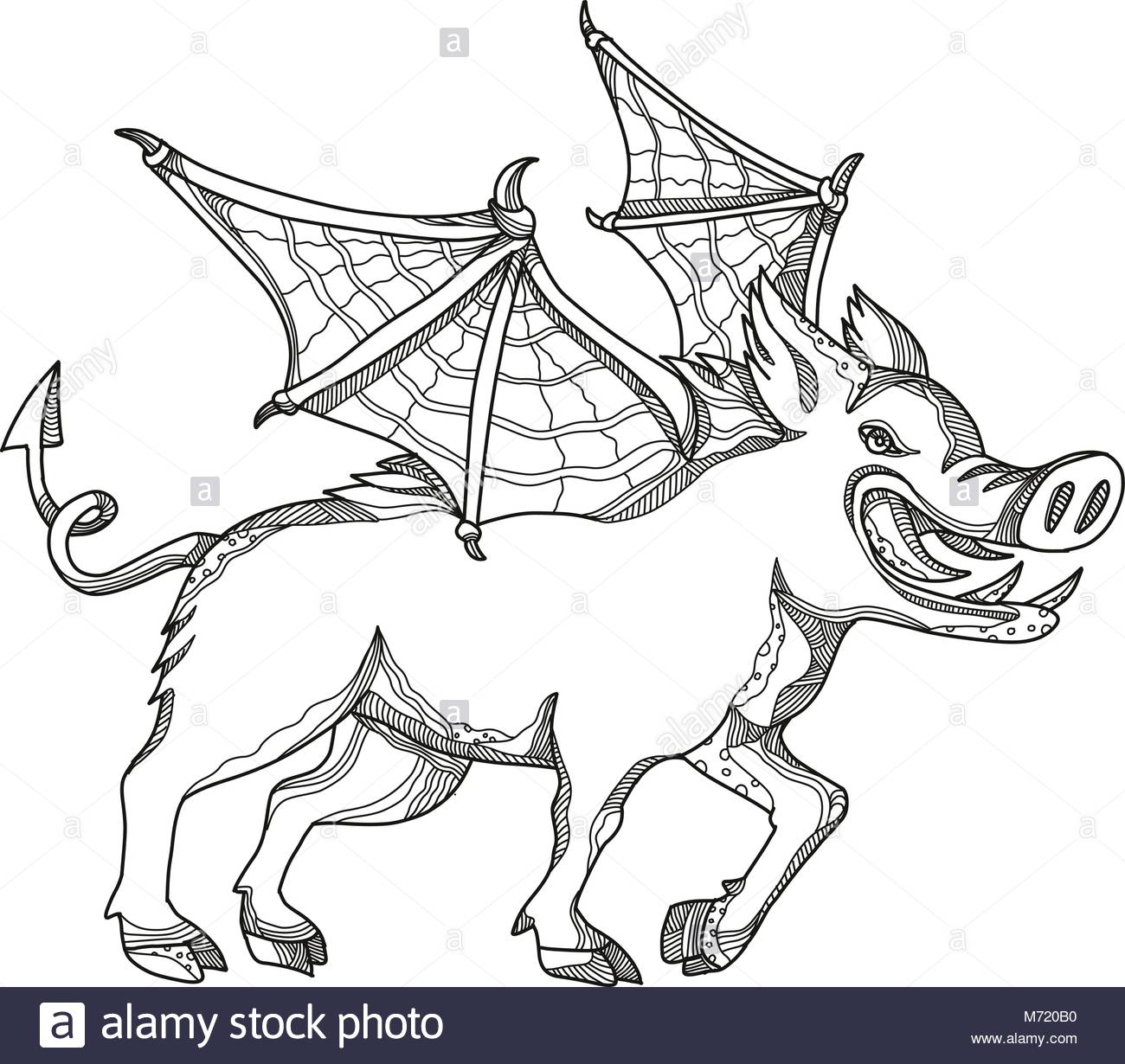 1300x1230 Wild Boar Stock Vector Images