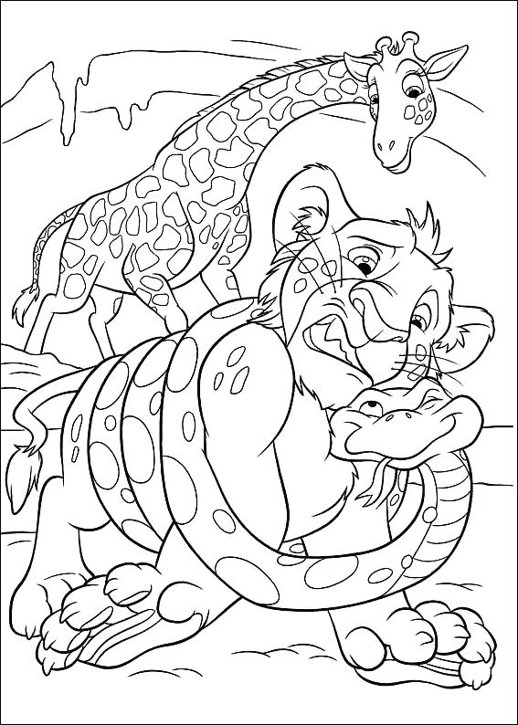 567x794 Wild Kratts Coloring Pages