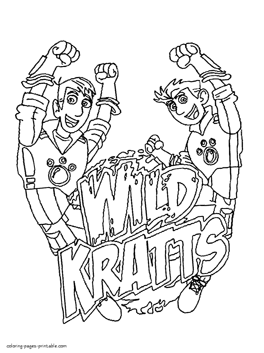 895x1196 New Wild Kratts Coloring Pages Gallery Printable Coloring Sheet